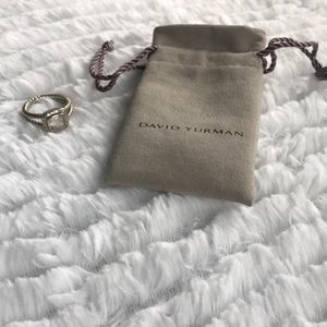 David Yurman White Topaz Ring